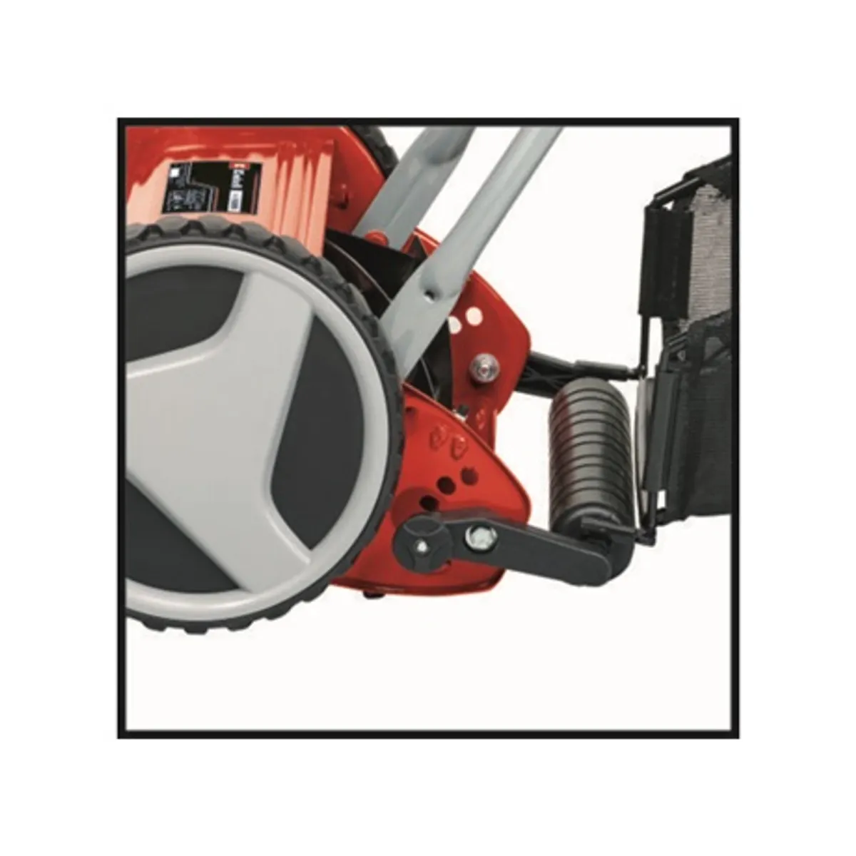 Einhell GC-HM 400 kézi fűnyíró 400 mm vágásszélesség, 5 acélkés, 13-37 mm állítható, 27 L gyűjtő, 215 mm kerekek, 46 mm hengerkés, max 250 m2 #2