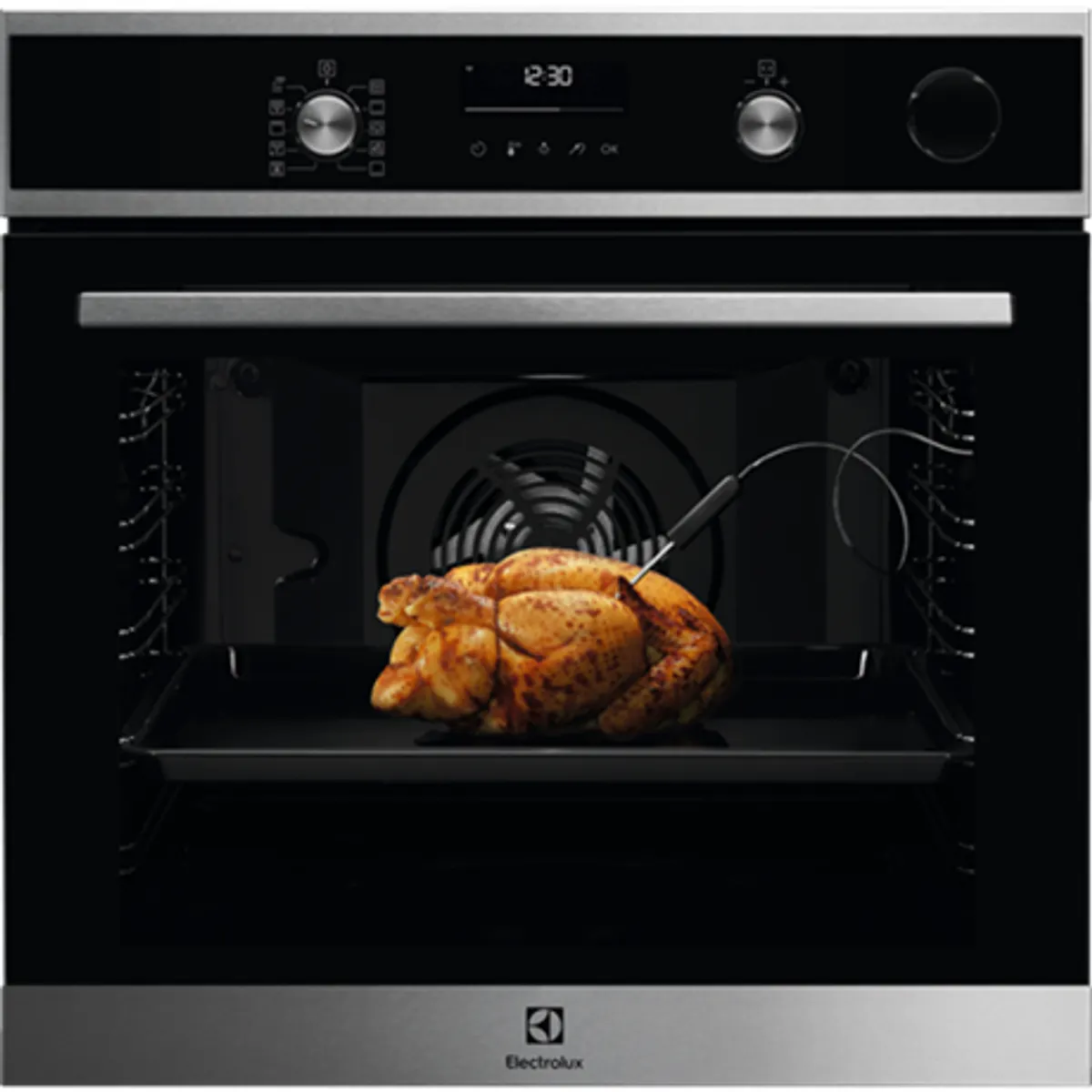 Electrolux EOC6P77WX SteamCrisp beépíthető sütő gőz pirolitikus maghőmérő WiFi #1