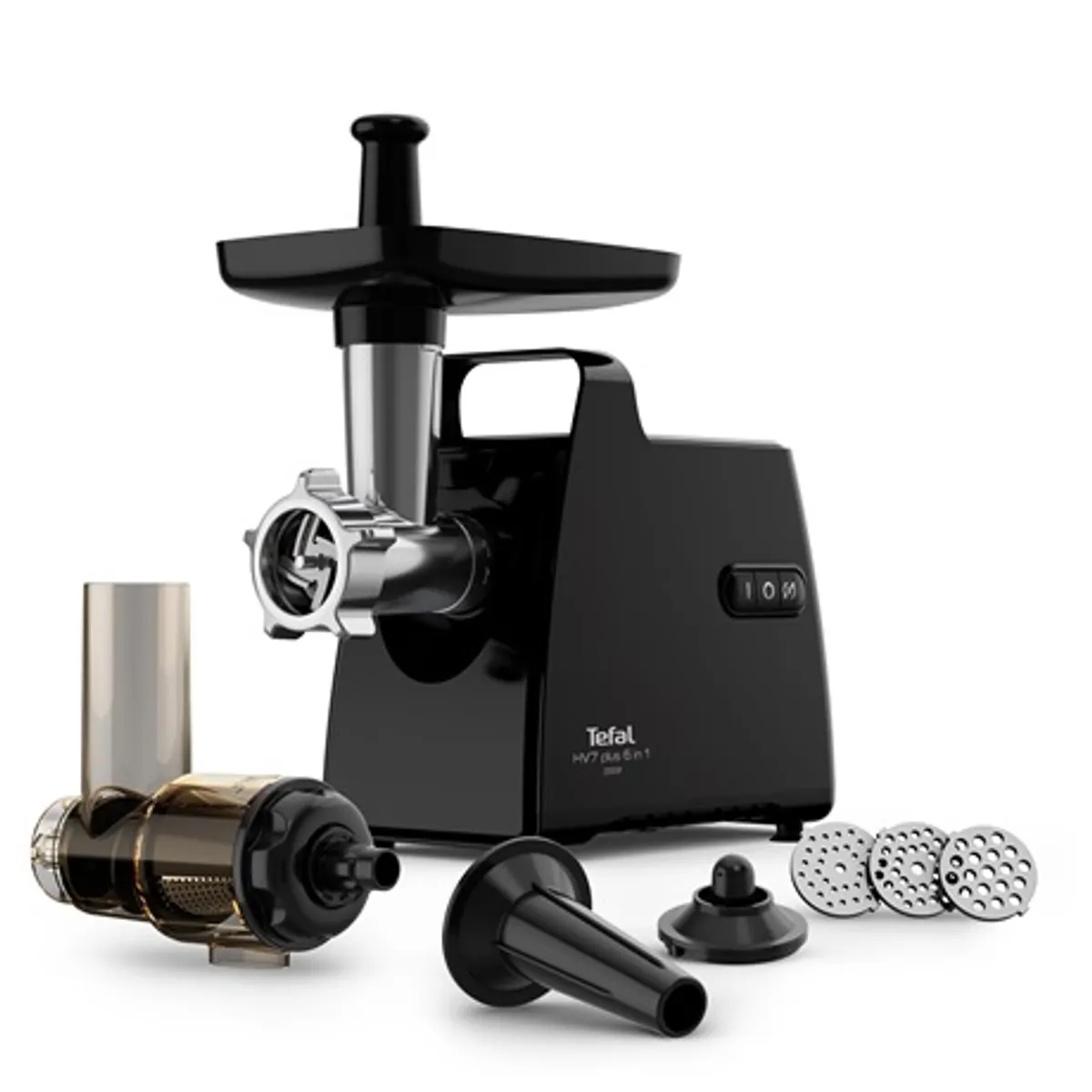 Tefal NE553838 HV7 Plus húsdaráló 2000 W 3 rozsdamentes acél daráló kiegészítővel #2