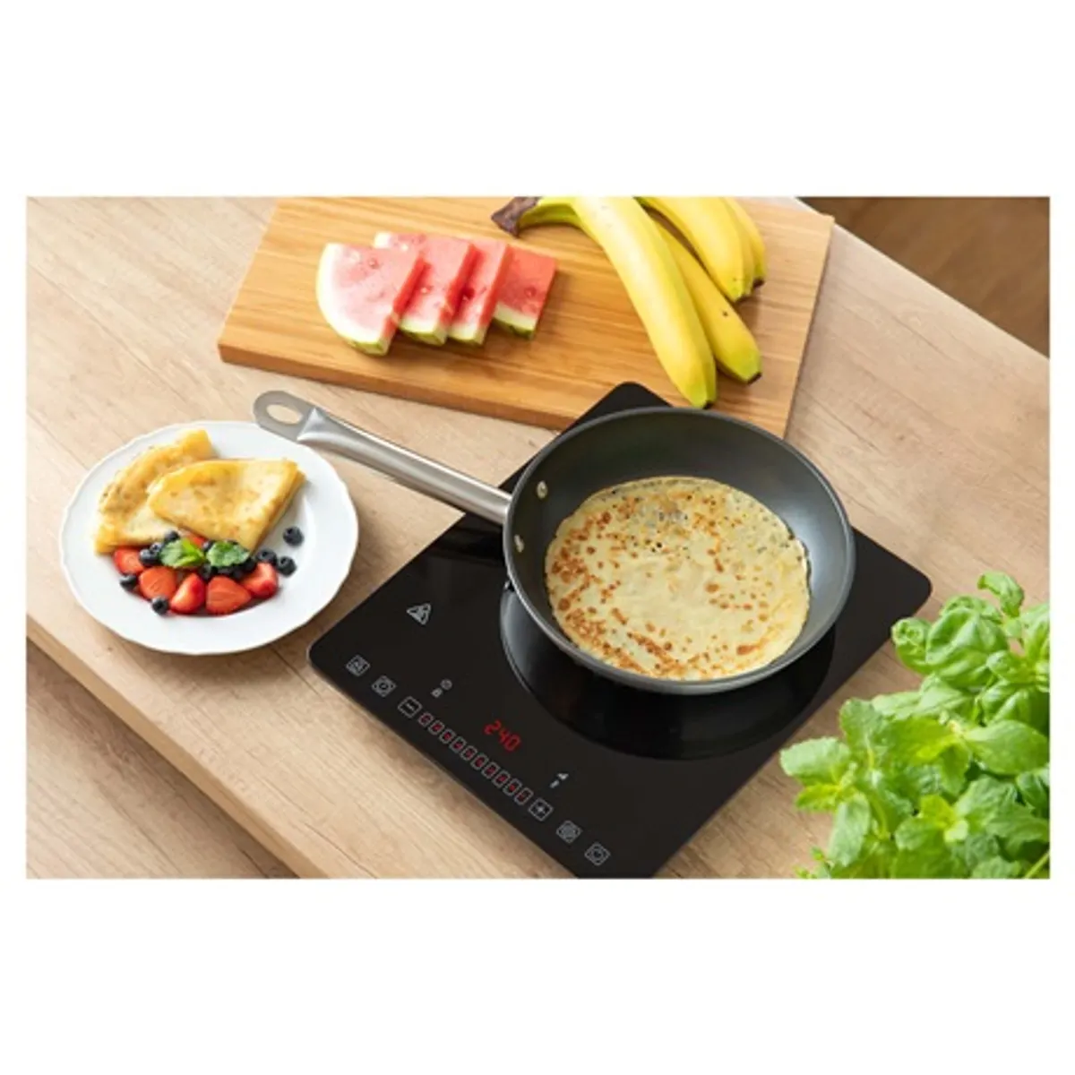 Sencor SCP 3701BK Indukciós Főzőlap üvegkerámia 1 zóna 2000 W 60-240 °C automatikus edényfelismerés #8