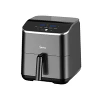 Midea MAD55005APKH forrólevegős fritőz 4,6 l kosár 5,7 l üst 1500 W 200 °C 60 perc fekete #2