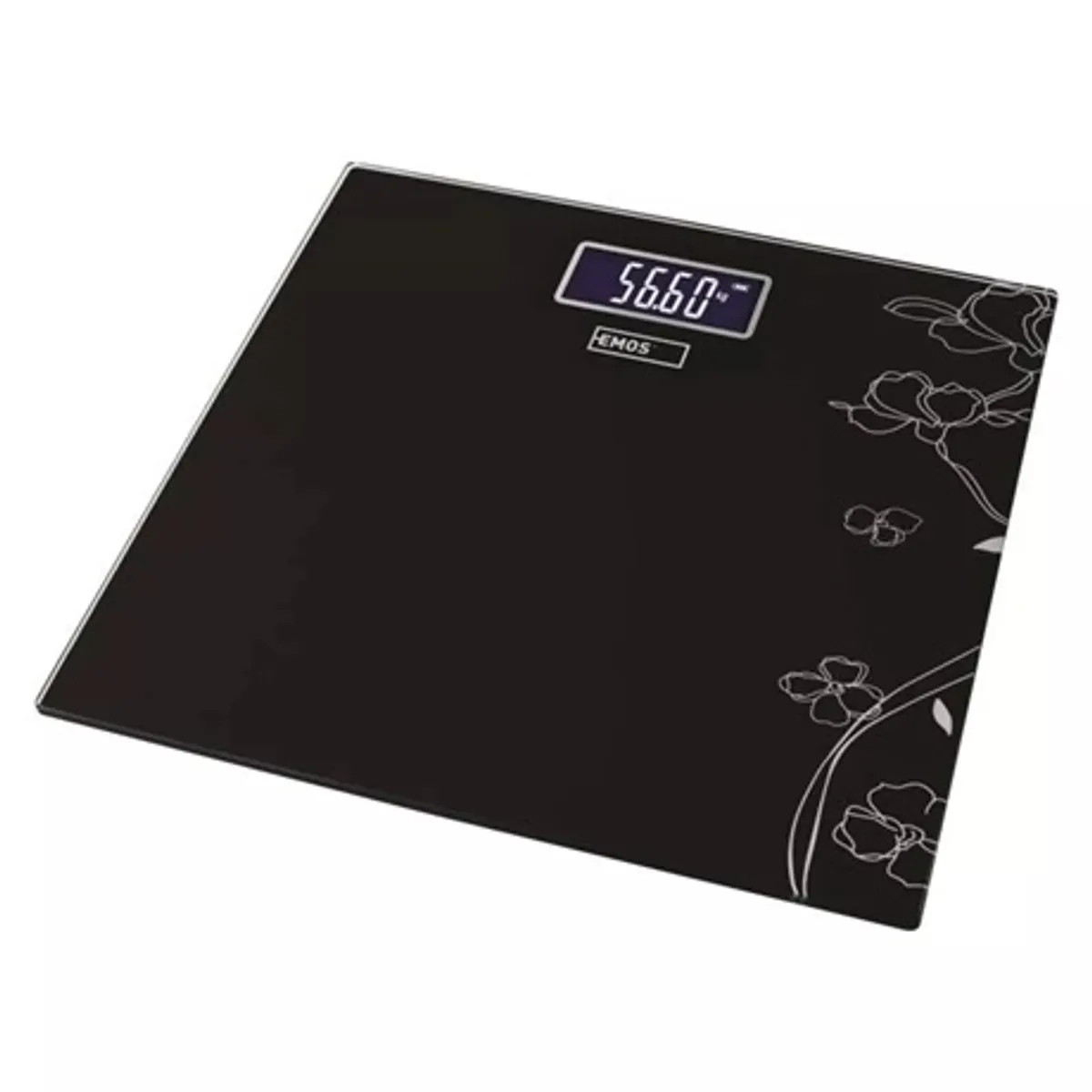 Emos EV106 személymérleg 180 kg 100 g háttérvilágítású LCD kijelző edzett üveg felület #2