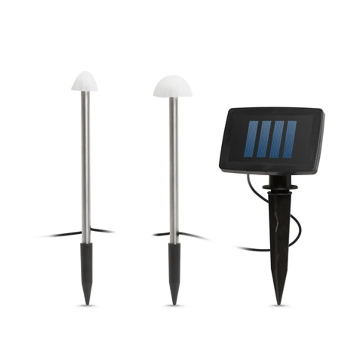 Garden of Eden 11243 led-szolár lámpa mini gomba melegfehér 12 led ip44 #2