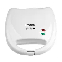 Hyundai SM627 3in1 szendvicssütő tapadásmentes felület túlmelegedés védelem hőszigetelt külső és fogantyú bekapcsolás jelző fény 700W 24x24x9 cm #1