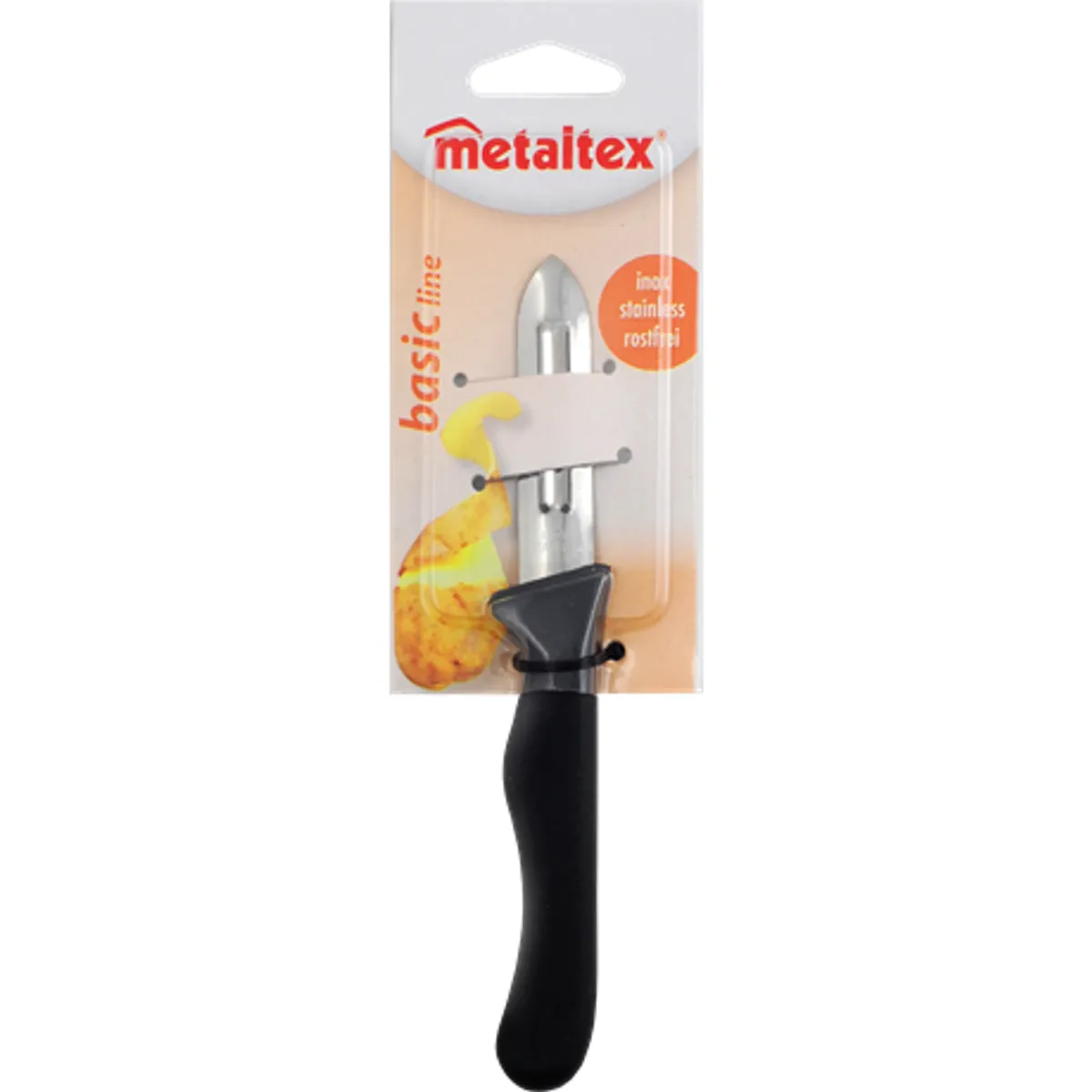 Metaltex MX258130 hámozókés 17,5 cm műanyag nyél #2