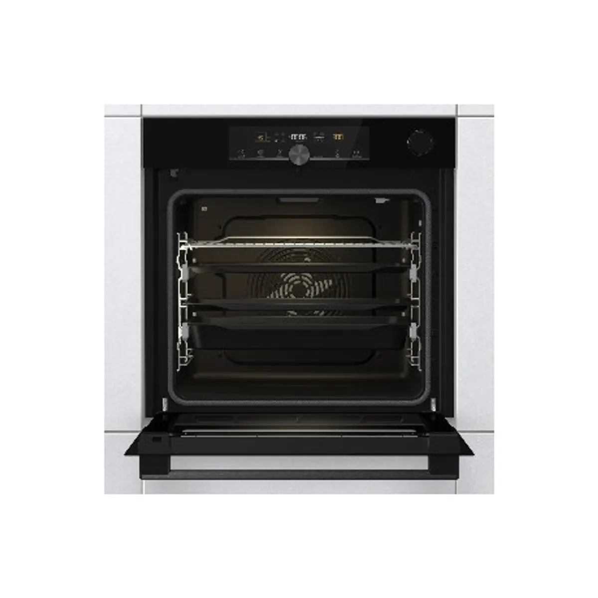Gorenje BPSA6747A08BG beépíthető sütő fekete APlus 77l 300C #5