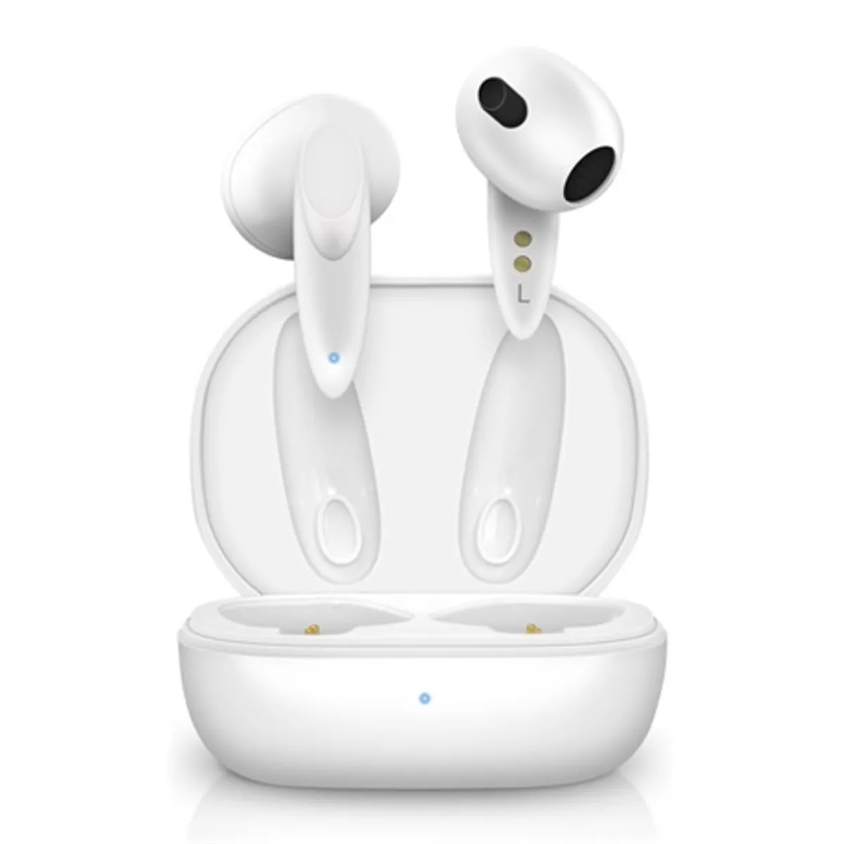 Sencor SEP 540BT WH TWS Fülhallgató BT TWS Bluetooth 5.0 13 mm 32 ohm 120 dB 20 Hz-20 kHz 25 mAh tok 230 mAh töltés 1,5 h #1