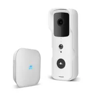 Delight Smart 55386WH okos videó kaputelefon szett akkumulátoros 1080p wi-fi 2x18650 ir éjjellátó #1