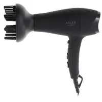 Adler AD2267 hajszárító 2100W 2 fokozat 3 hőmérséklet behajtható markolat diffúzor levegő szűkítő akasztófogantyú hideg levegő gomb 1.72 m #4