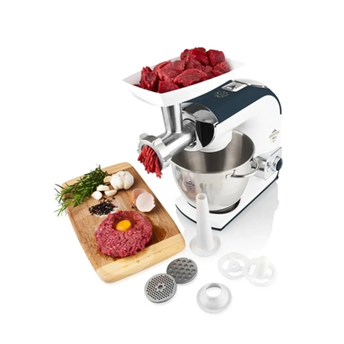 Eta 002890092 Gratus Vital II 1200 W planetáris keverő rendszer 5,5 l rozsdamentes edény #8