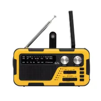 Sal RPH 2 vészhelyzeti rádió hibrid töltés napelemes forgatókarral am-fm-wb usb beépített 4000mAh akkumulátor Bluetooth #3