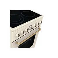 Gorenje GECS5B70CLI szabadonálló kerámia tűzhely elefántcsontszínű 4 zónás kerámia főzőlap 70 L sütő energiaosztály A #8
