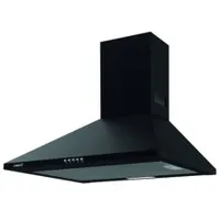 Cata Omega 600 fekete BK-M páraelszívó 60 cm LED 3 fokozat 1115-645 m3h #1