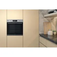 Whirlpool OMSK58HU1SX Beépíthető sütő inox A energiaosztály gőz funkció hidrolitikus tisztítás digitális kijelző teleszkópos sín 71 l 59,5x59,5x55,1 cm #5