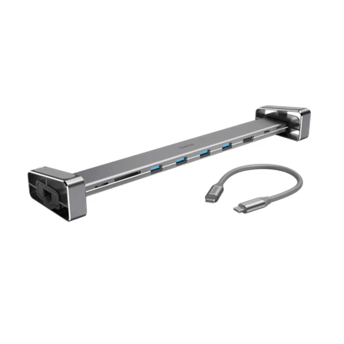 Hama 00200103 usb-c 9in1 dokkoló adapter, 4x usb3.1, hdmi, lan, pd, sd #1