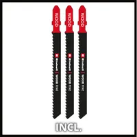 Einhell TC-JS 80/1 KIT DEKOPÍRFŰRÉSZ 550 W 1200-3000 min-1 4fokozatú lengő előtolás max vágásmélység 80 mm fa, 10 mm acél 45° ferde vágás t-befogás 3 fafűrészlap #7