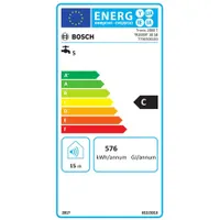 Bosch TR2000T 30 SB Forróvíztároló elektromos űrtartalom 30 l teljesítmény 1,2 kW zajszint 15 dB IPX4 maximális üzemi nyomás 8 bar #2