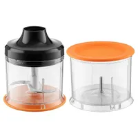 Sencor SHB4379BK botmixer szett 800 W 2 sebesség 0,7 l keverőedény 4 rozsdamentes kés jégzúzás #7