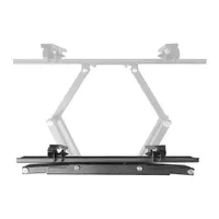 Stell SHO 4610 fali konzol kihúzható 32" - 55", 35 kg, dőlés 20, elforítás 60, VESA 75x75 100x100 200x100 200x200 300x200 300x300, fekete #6