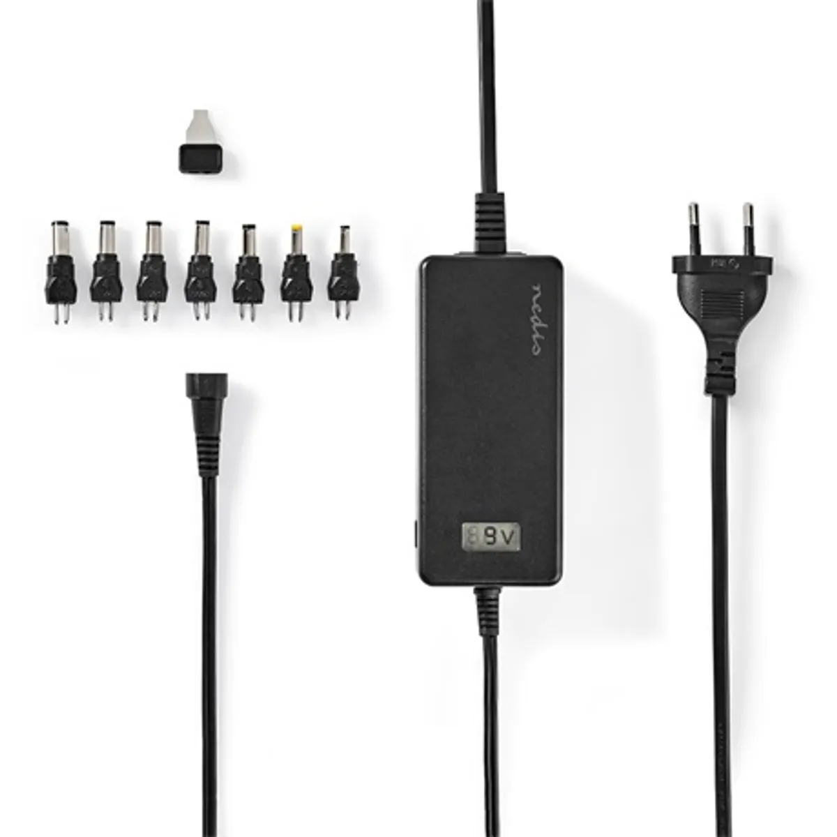 Nedis ACPA105 univerzális notebook adapter 5-24 V 36 W 2,4-3,0 A 7 dugó #1
