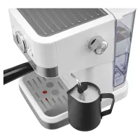 Sencor SES 1720WH karos presszó kávéfőző 20 bar, 1,5 l víztartály, 1050 W, fehér, forgatható gőzkar #4