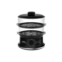 Tefal VC140131 Ételpároló 980 W 60 perc időzítő, automatikus kikapcsolás, 2 tál, 6 L kapacitás, látható vízszintjelző, rizs/hüvelyes pároló #1