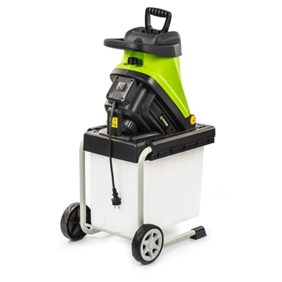 Fieldmann FZD 4018-E kerti aprító 2.600 W max 40 mm 40 literes gyűjtődoboz kerekek túlterhelés elleni védelem #3