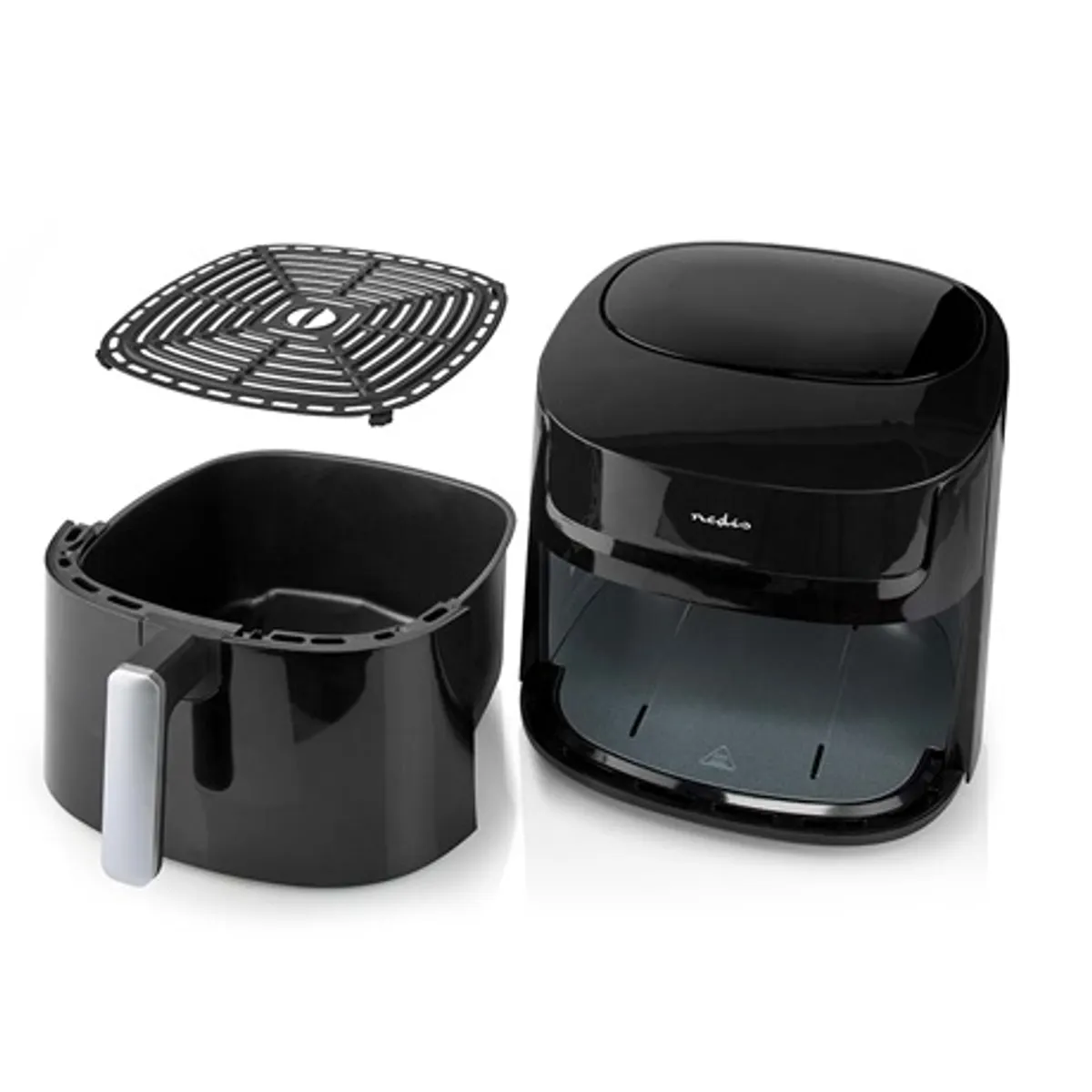 Nedis KAAF170BK forrólevegős olajsütő 7,2 l 1800 W 8 programok 40-200 C 240 perc #3