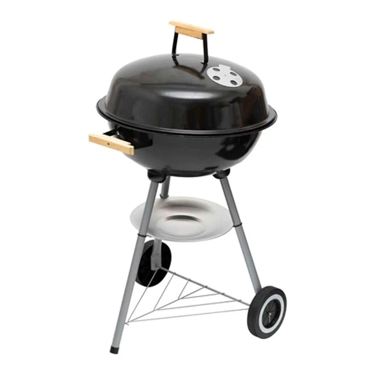 Home by Somogyi GR02 Fedeles gömbgrill tűztér átmérője 46,5 cm rostély krómozott acél 43,5 cm magasság 64 cm rozsdamentes hamugyűjtő zománcozott acél #1