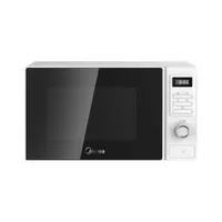 Midea MAM720C2AT MAM720C2AT 20 literes sütőtér 8 automata menü 700 W max mikrohullámú teljesítmény gyerekzár ajtónyitás nyomógombbal 25,5 cm forgótányér #1