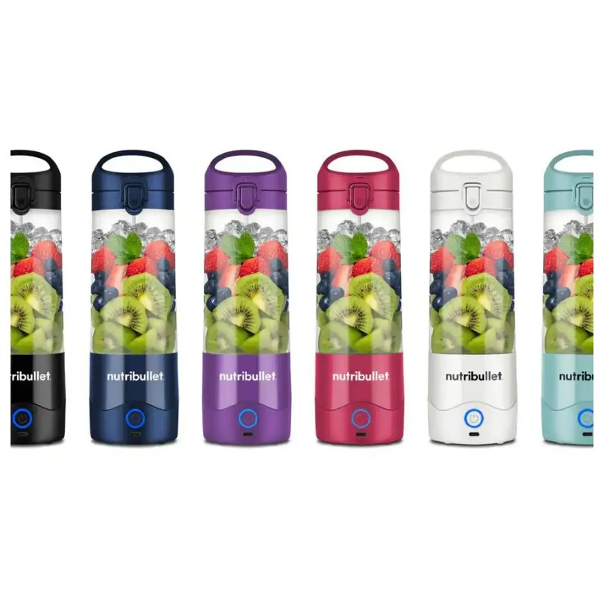 Nutribullet NBP003.PU Turmixgép 475ml USB-C töltés hordozható 4pontos rozsdamentes acél penge Tritan pohár #7