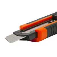 Handy 10811C Univerzális kés 18 mm penge behúzható és kitolható automatikus utántöltés 3 db penge ütésálló váz csúszóház markolat #4