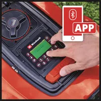 Einhell FREELEXO 800 LCD BT Solo robotfűnyíró 18V Li-Ion Power X-Change 800 m2 20-60 mm #5