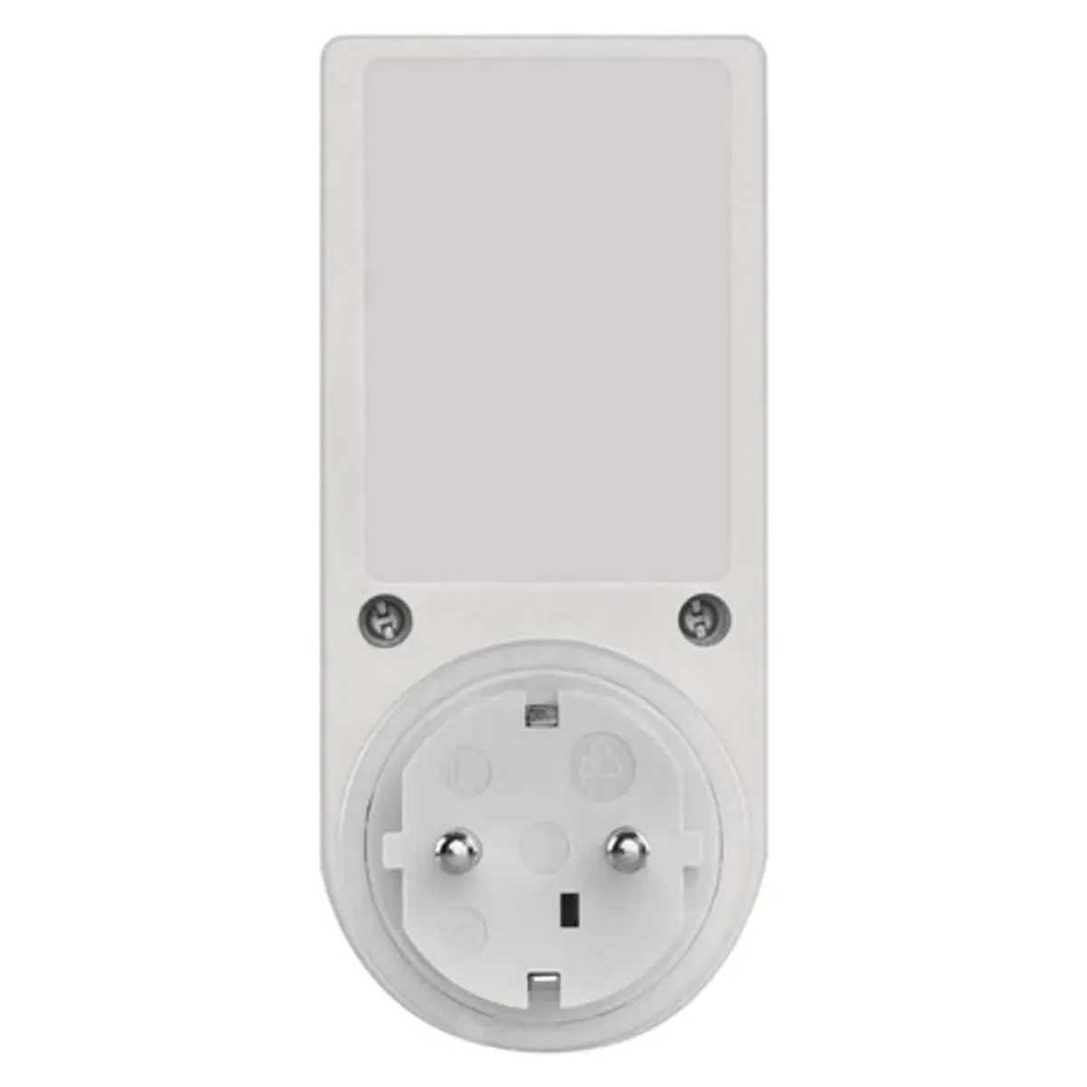 Emos P5521N digitális időkapcsoló aljzat 230V 16A 3680W IP20 8 programok 1 perc kapcsolási idő nyári időszámítás gyerekzár NiMH 1,2V gombelem #3