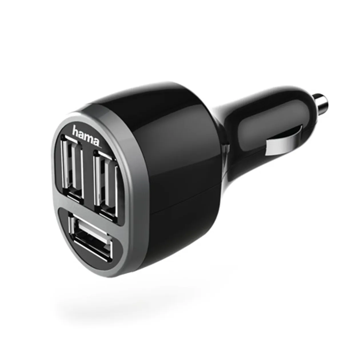 Hama 00173603 Tripla autós töltő 3x USB 5,2 A 26 W fekete #1
