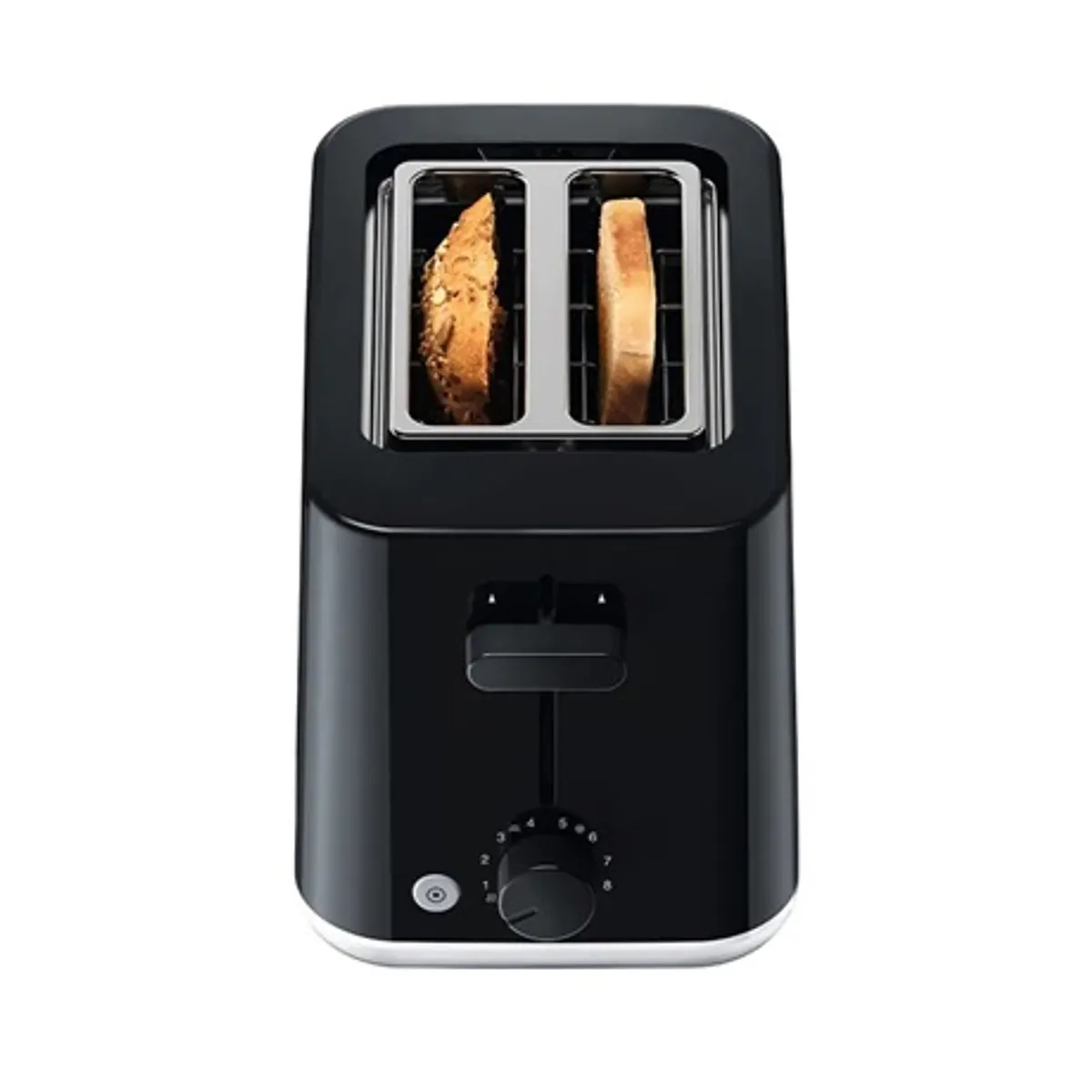 Braun HT1010BK Kenyérpirító 900 w 8 fokozat 3-in-1 újramelegítés kiolvasztás barnítás beépített zsemle melegítő kenyérkiemelő morzsatálca #2