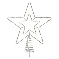 Emos D1ZW01 connect csillag 30 LED meleg fehér 28,5 x 25,5 cm kültéri és beltéri IP44 30 V DC max 4 W fém 2 év #3