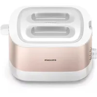 Philips HD2638/11 Viva Collection kenyérpirító extra széles nyílás 7 pirítási fokozat automatikus kikapcsolás kiolvasztás zsemlemelegítő #2