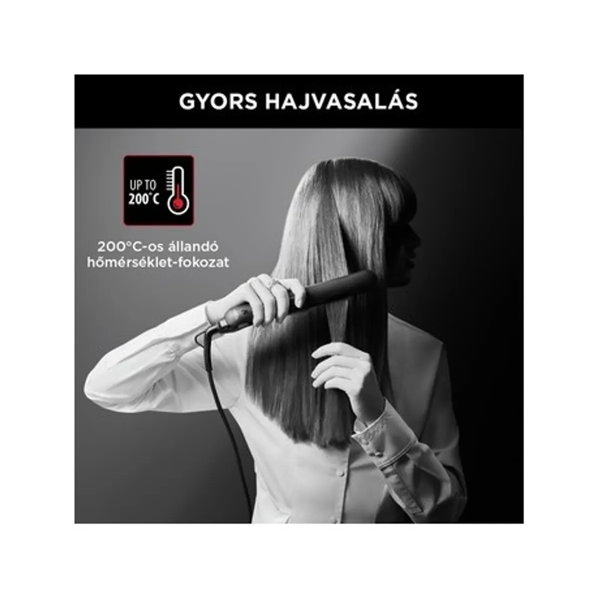 Rowenta CF6135F0 Volumizer hajformázó forrólevegős hajkefe ionizáló XL ovális fej #3