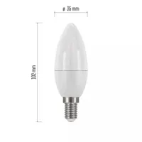 Emos ZQ3221 LED gyertya E14 6W 470lm NW 230V 270deg #2