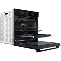 Whirlpool OMSK58RU1SB beépíthető sütő gőz funkcióval, 71 L, digitális kijelző, süllyeszthető kezelőgombok, sütősín #4