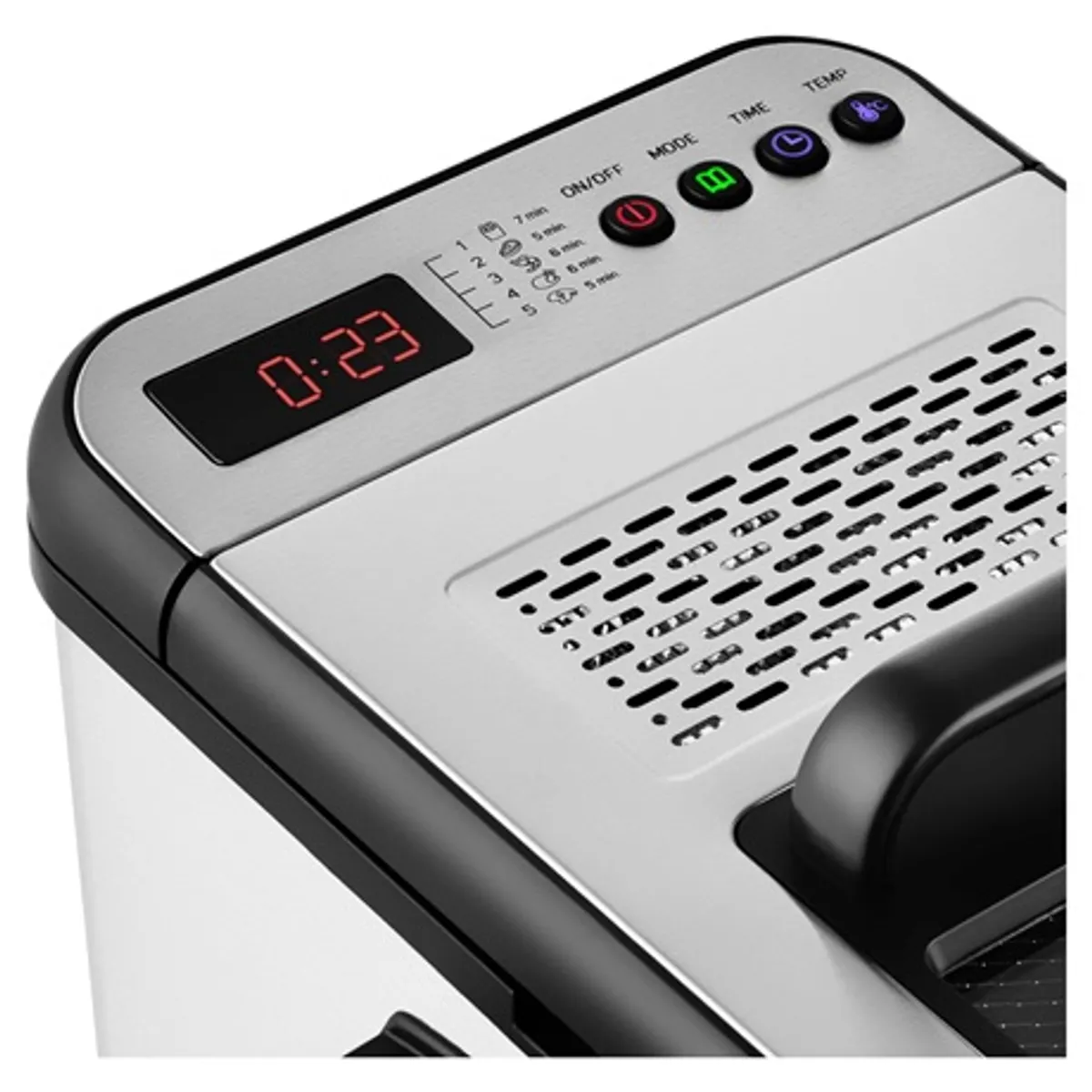 Sencor SFR 8200SS Olajsütő 2200 W 3,2 L 5 program #8