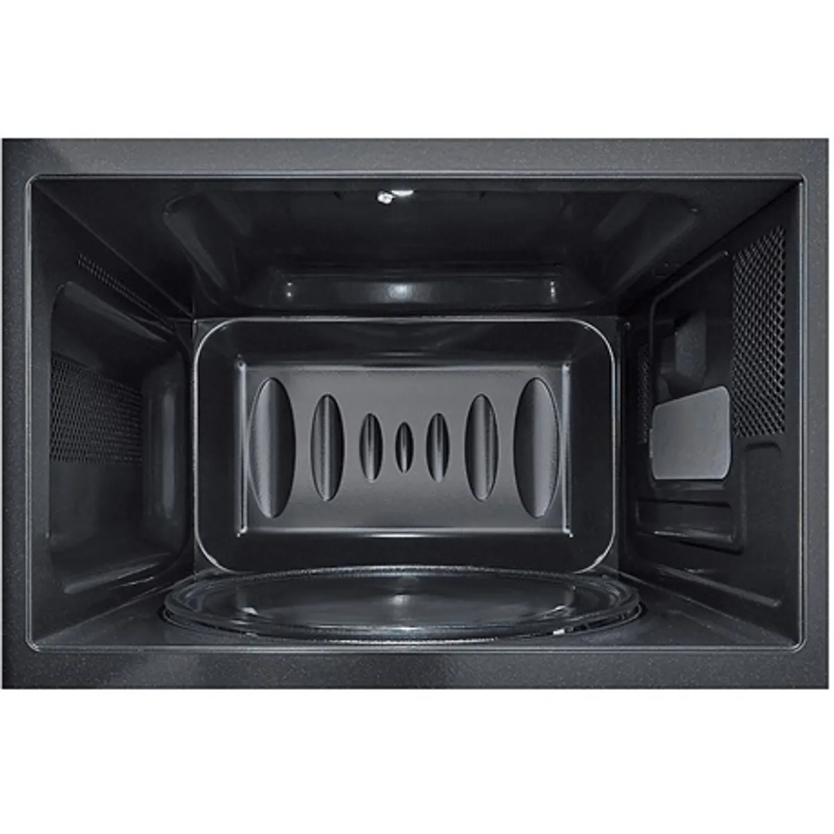 Lg MH6032GAS mikrohullámú sütő 1000W grill 600W 20L forgótányér 24.5 cm fekete #7