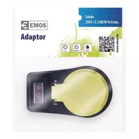 Emos P00292 kapcsolható aljzat ip44 schuko 250V~16A 3680W gyerekzár fekete #5