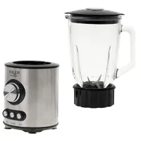 Adler AD4078 turmixgép 1700 W 1,5 L üveg rozsdamentes pengék 2 sebesség turmix jégtörés pulzus #5