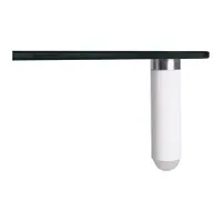 Stell SOS 5010 monitor állvány üveg edzett 5 mm, szerszám nélküli összeszerelés, csúszásgátló alátétek, teherbírás 20 kg, acél és üveg #6