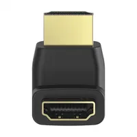 Hama 00205164 FIC HDMI Winkeladapter 90 fok aranyozott dugó alacsony érintkezési ellenállás 90 fokos szög lefelé #1