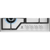 Electrolux KGS64362SX Slim line 4 égős gázfőzőlap WOK égő 4000W Marianne égő 2000W elöl jobb oldali kezelő #2
