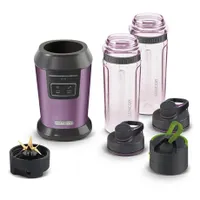 Sencor SBL7173VT smoothie készítő készülék 800 W 2 program puha és kemény vákuum technológia titan bevonatú kések BPA mentes Tritan palackok #2