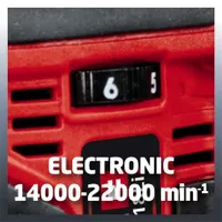 Einhell TE-RS 18 LI SOLO excenter csiszoló Power X-Change 125 mm 2 mm excentrikus löket Softgrip beépített porelszívó #6